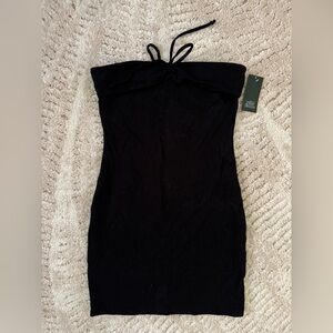 Wild Fable women’s black strapless dress size M NWT